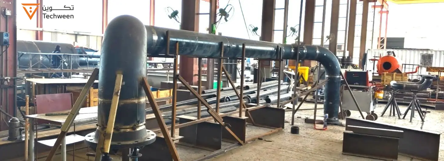 Fabrication and Installation of CS Piping Spool with FBE Coating